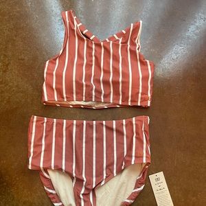 Albion Sydney Game Changer Swim Crop &
Sydney High-Waisted Bottoms. NWT.